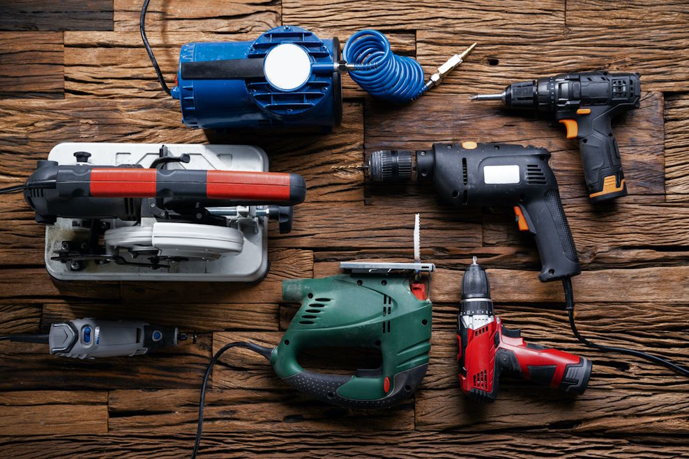 maintenance of power tools